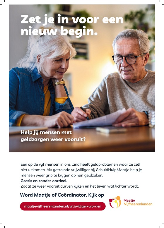 Word Maatje of Coördinator bij Maatje Vijfheerenlanden